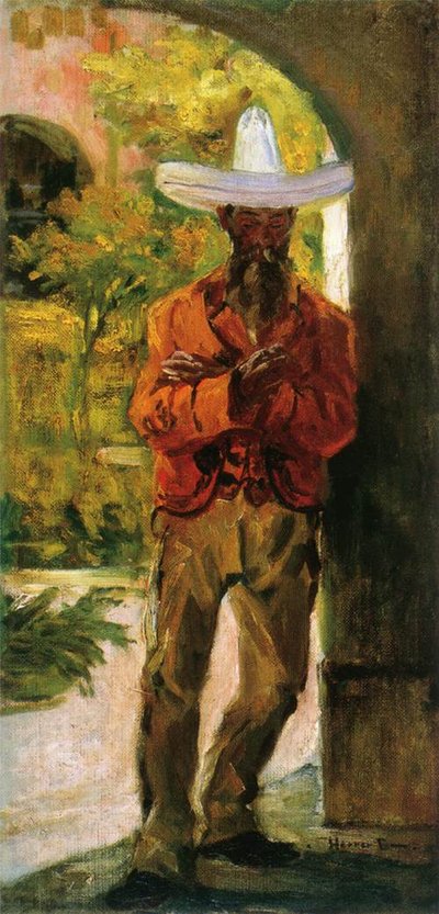 Man with a Hat by Cesar Herrer